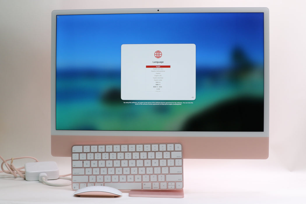 24" 2021, iMac, MJVA3LL/A, Apple M1, 8GB, 256GB SSD, 7C