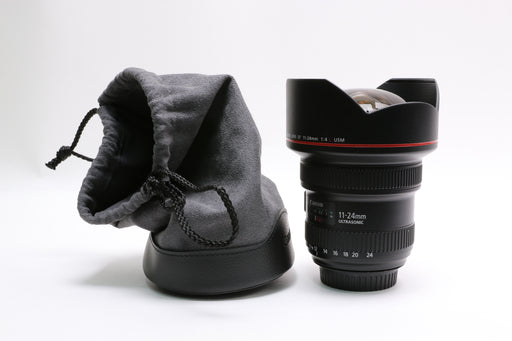 Canon EF 11-24mm f/4L USM Lens w/ Hood, Case, Caps!