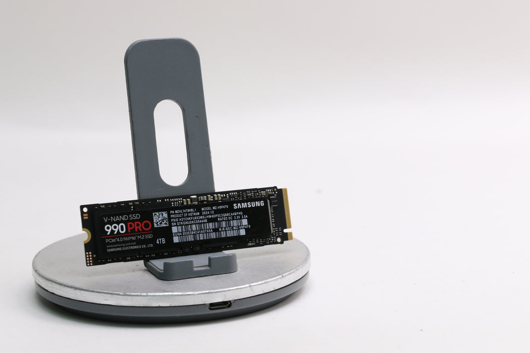 Samsung 990 Pro 4TB NVME SSD (MZ-V9P4T0) 100% Health!