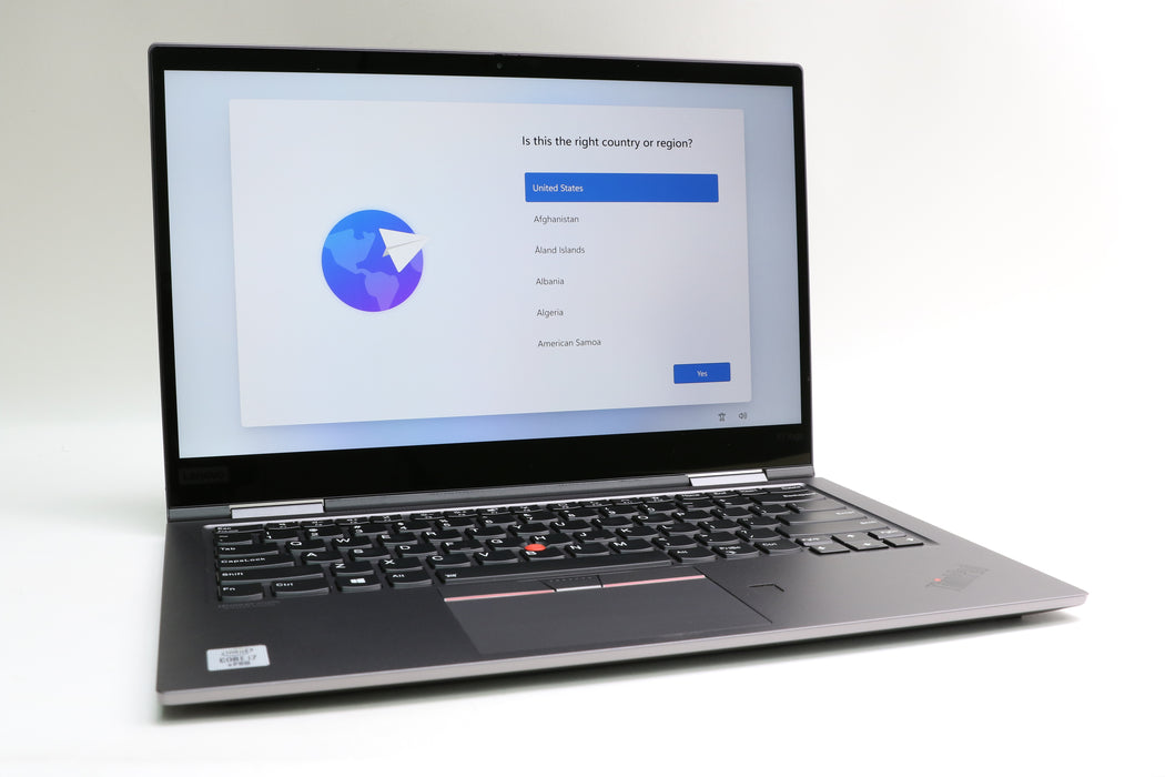 14" 4K UHD Lenovo Thinkpad X1 Yoga Gen 5, i7-10610U, 16GB, 512GB SSD, Touch