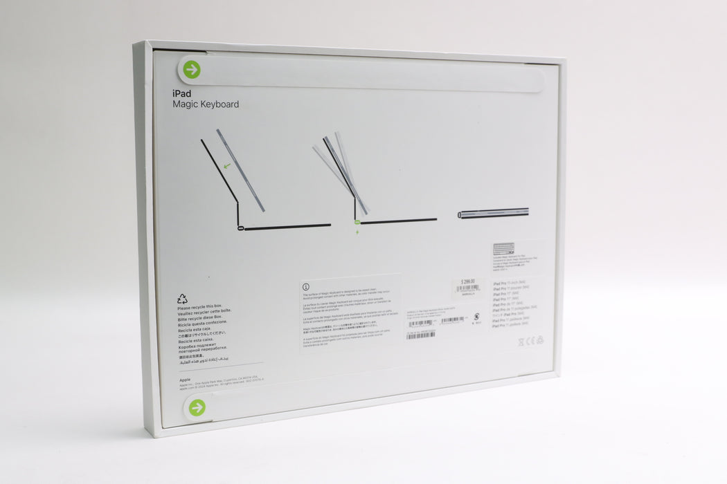 Brand New! Apple Magic Keyboard for iPad Pro 11" (M4) - White, MWR03LL/A