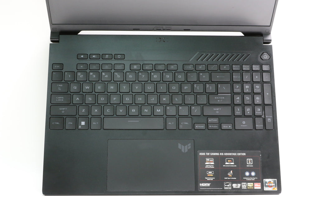 16" Asus Tuf Gaming A16, AMD Ryzen 7 7735HS, 16GB, 512GB & 1TB SSD, AMD RX 7700S