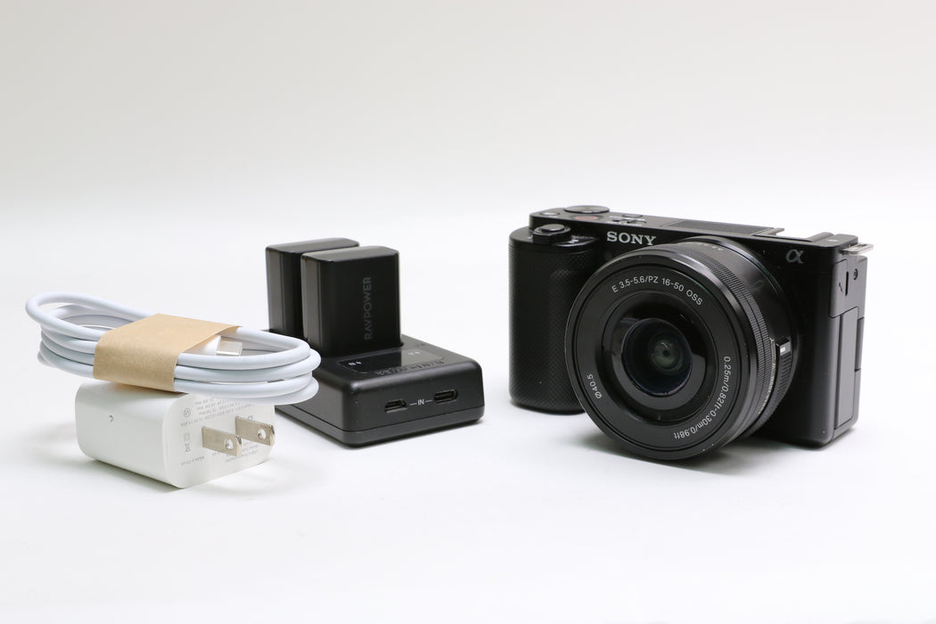 Sony ZV-E10 Camera w/ Sony E PZ 16-50mm f/3.5-5.6 OSS Lens!