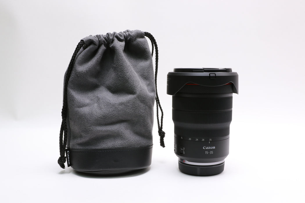 Canon RF 15-35mm f/2.8L IS USM Lens w/ Hood, Case, Caps!