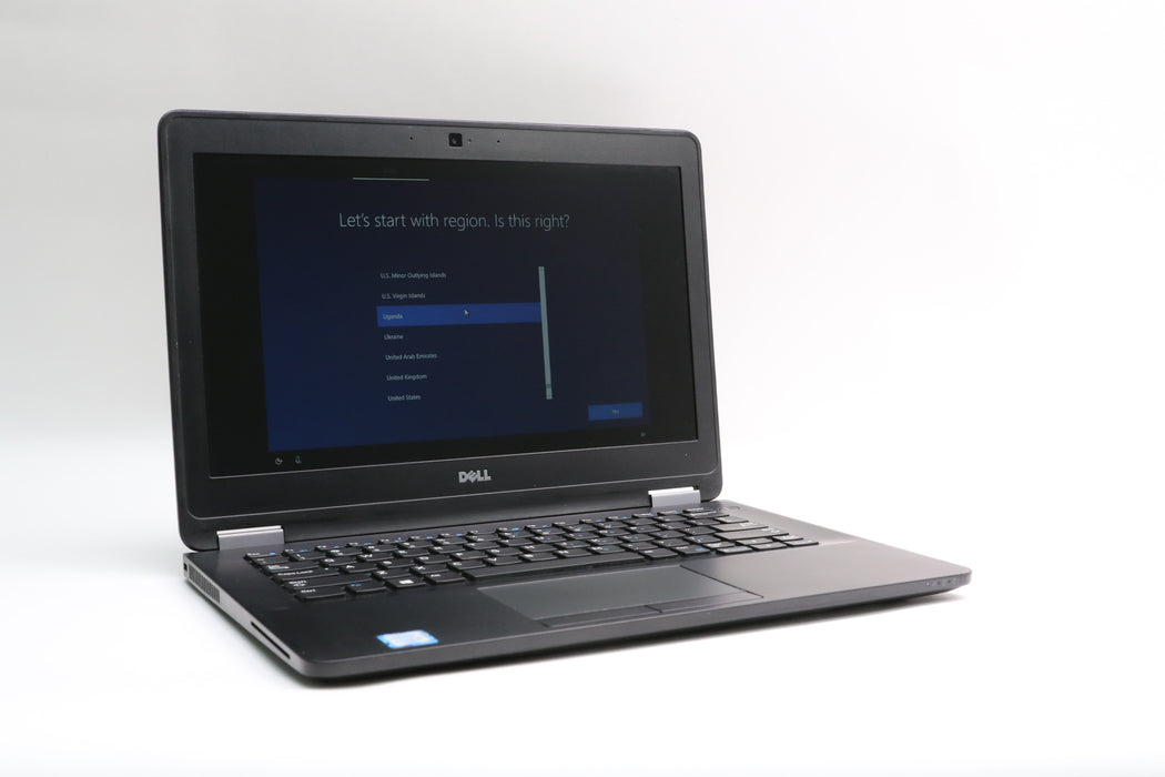 100%BATT 12" Dell Latitude E7270, i7-6600U, 8GB, 256GB SSD