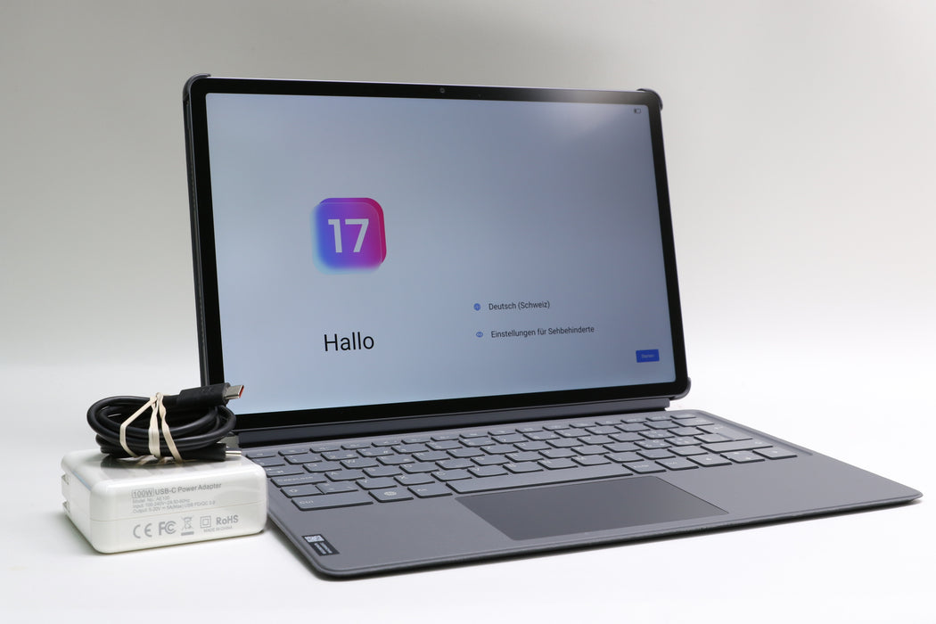 12.7" Lenovo Idea Tab Pro, 256GB, Wi-Fi Only, Gray, ZAE40176CH w/ Keyboard!
