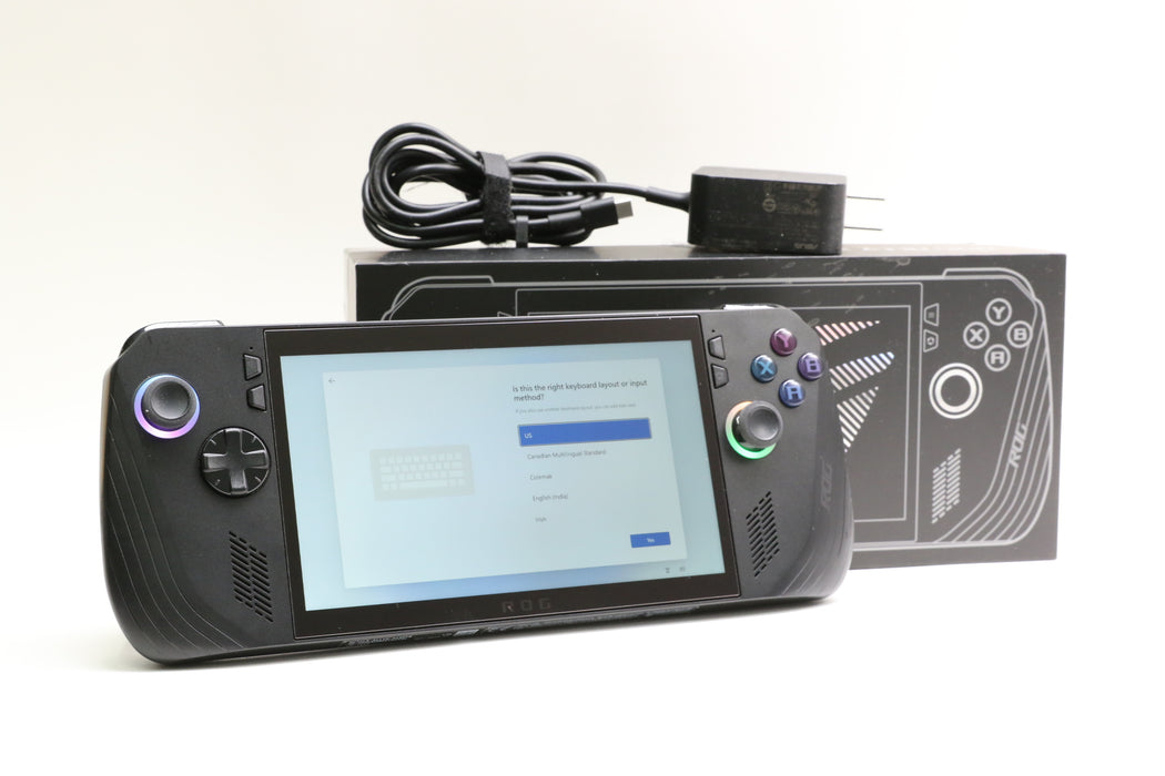 7" Asus ROG Ally X RC72LA, AMD Ryzen Z1 Extreme, 24GB, 2TB SSD, Touchscreen