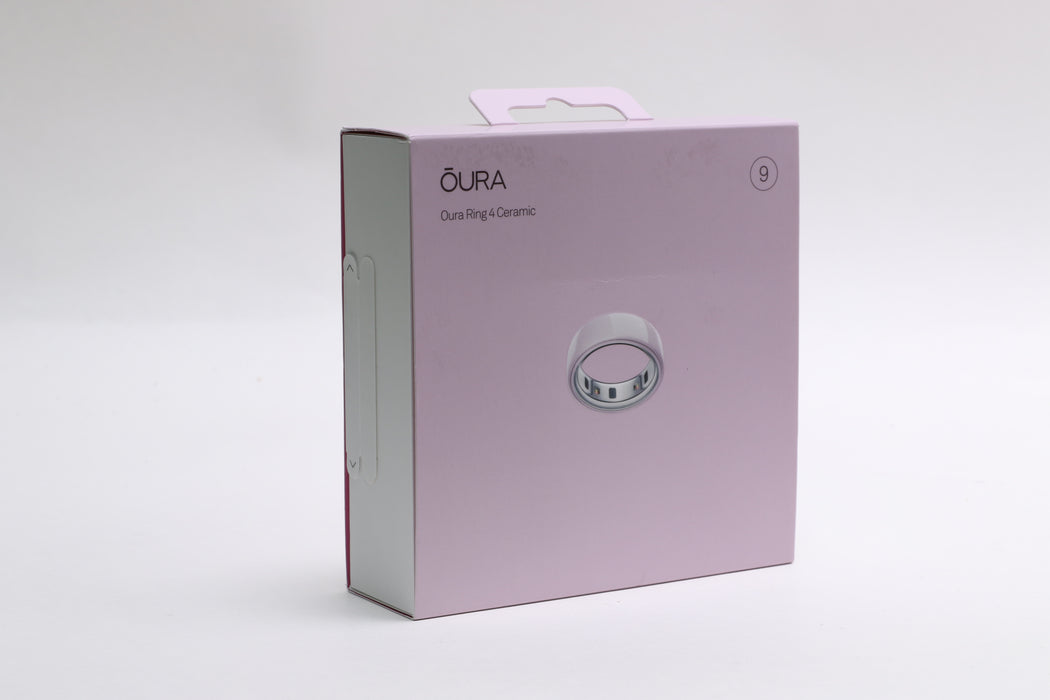 Brand New! Oura Ring 4 Ceramic Petal - Size 9 (JZ90-57459-09)