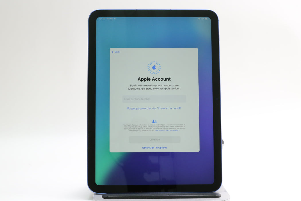 iPad A16, 128GB, Unlocked, Blue, MD7G4LL/A 11 in