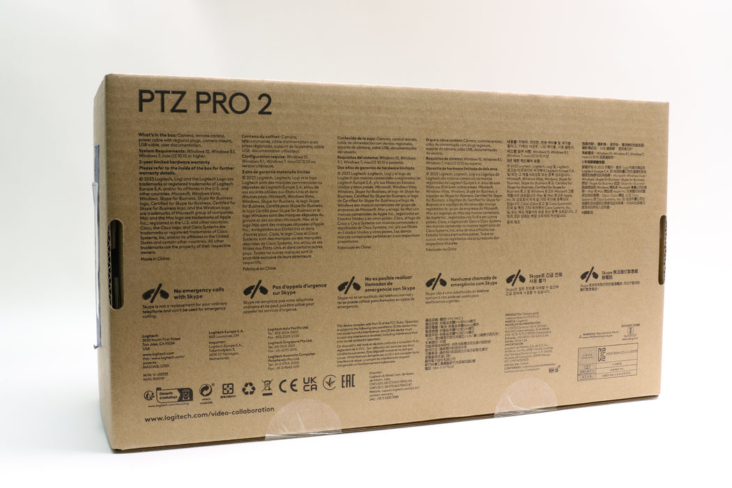 Brand New! Logitech PTZ Pro 2 Video Conference Camera