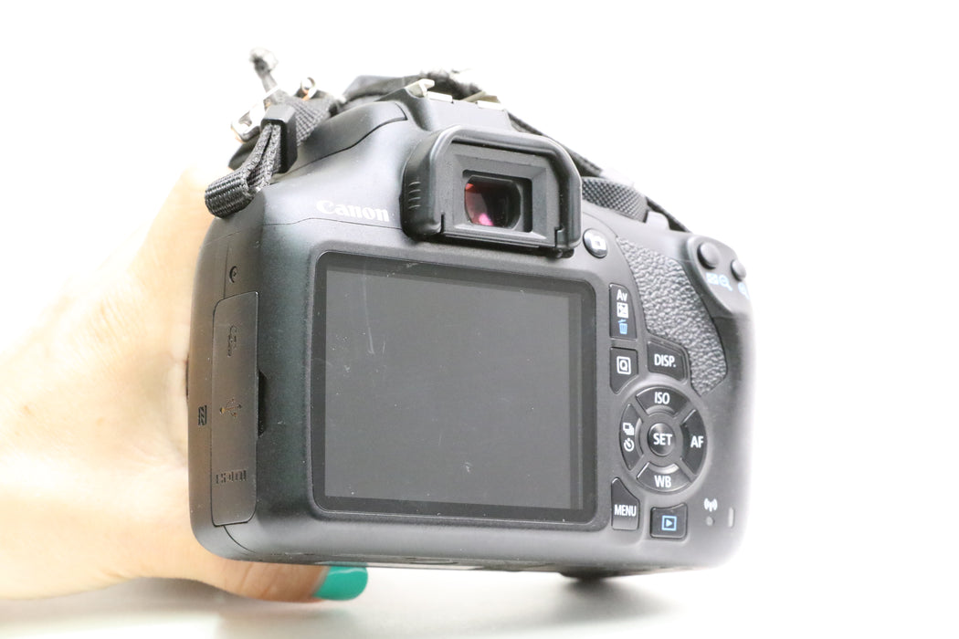 Canon EOS Rebel T6 Camera w/ Canon 75-300mm f/4-5.6 III, 18-55mm f/3.5-5.6 IS II