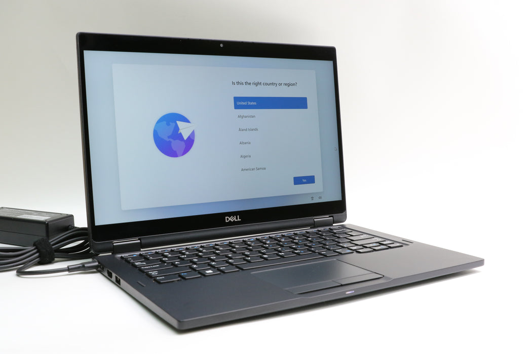 New Battery! 14" Dell Latitude 7390 2-in-1, i7-8650U, 16GB, 512GB, Touch