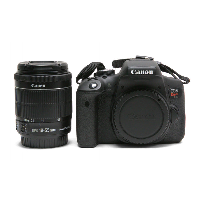 Canon EOS Rebel T6i Camera w/ 18-55mm f/3.5-5.6 IS STM Lens, Low SC of 3.3K!
