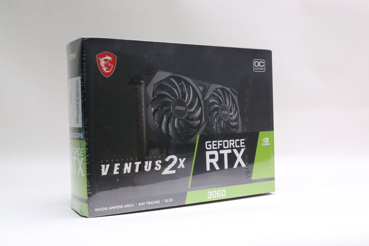 New! MSI Ventus 2x GeForce RTX 3060 12GB Graphics Card