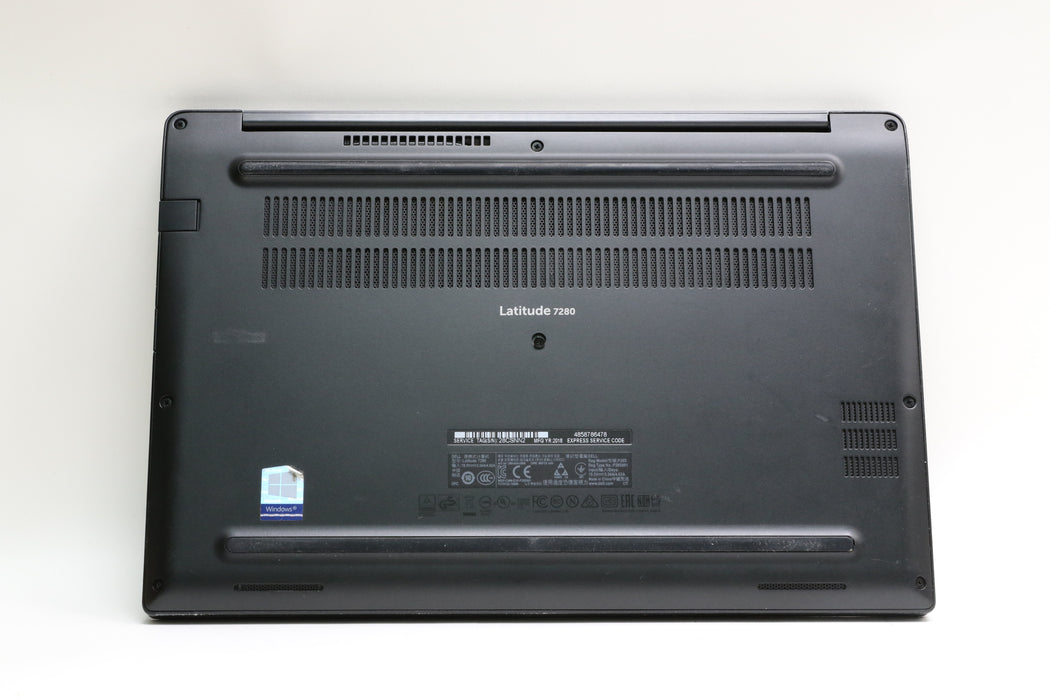 100%BATT 12.5" Dell Latitude 7280, i7-7600U, 8GB, 256GB SSD