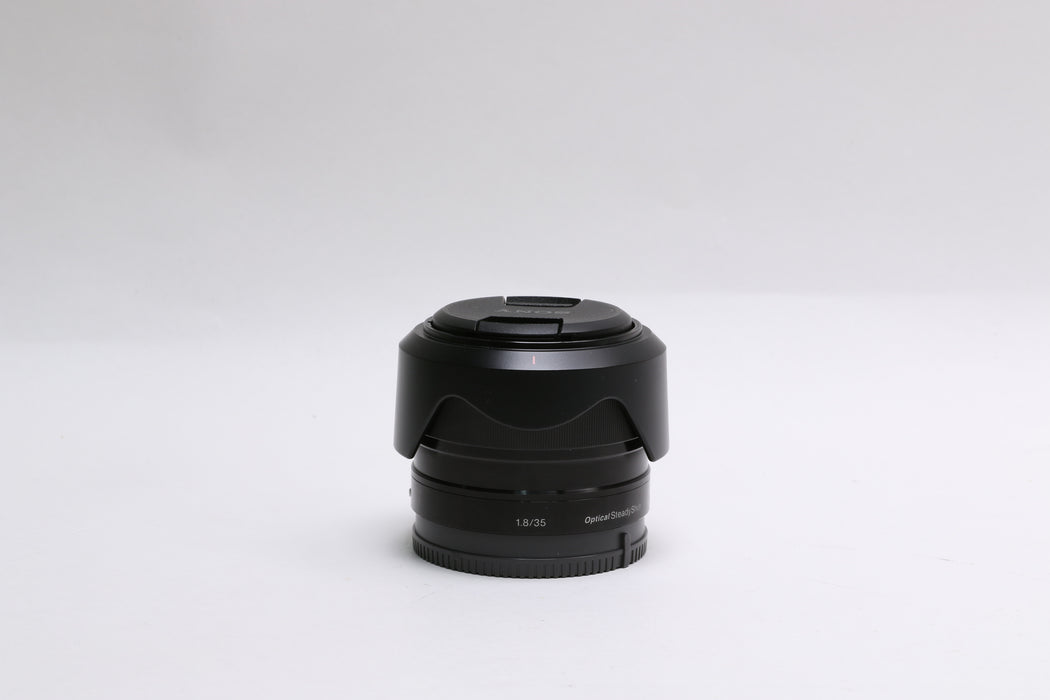 Sony E 35mm f/1.8 OSS Lens w/ Lens Hood and Filters! — photo 2 of 6