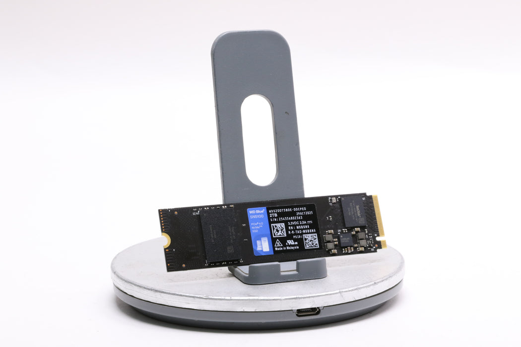 Western Digital Blue SN5100 2TB PCIe 4.0 x4 NVMe M.2 2280 SSD, 100% Health!