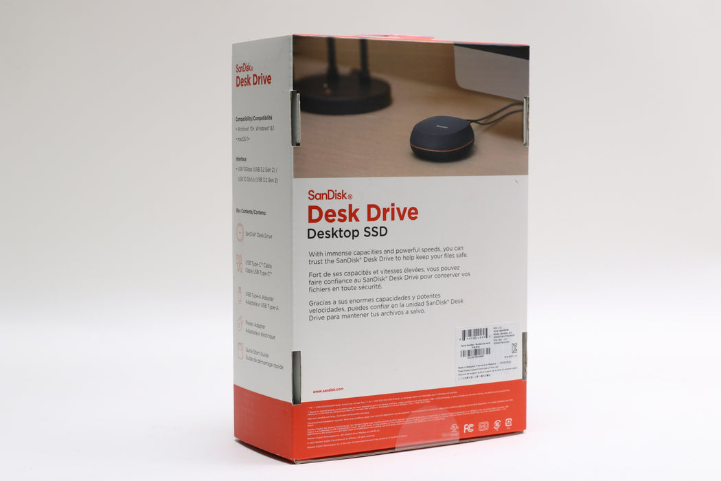 Brand New! SanDisk Desk Drive 8TB Desktop SSD