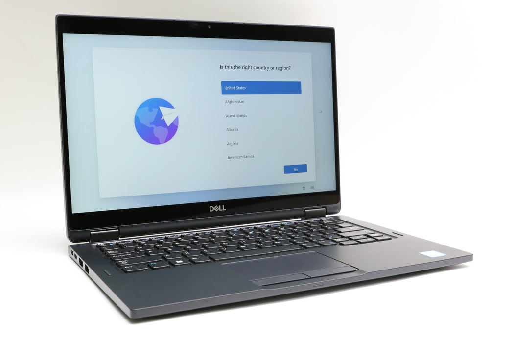 100%BATT 13.3" Dell Latitude 7390 2-in-1, i7-8650U, 16GB, 512GB SSD, Touchscreen