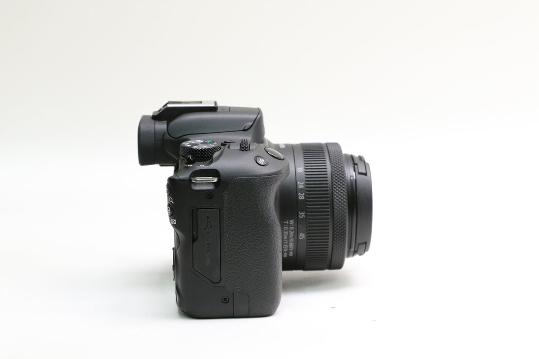 Canon EOS R50 Camera w/ Canon RF-S 18-45mm f/4.5-6.3 Lens, Low Shutter Count!