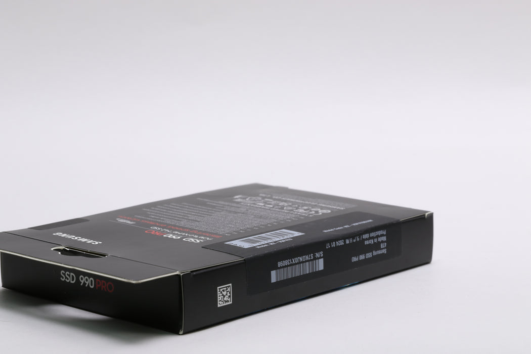 Brand New! Samsung 990 Pro 4TB PCIe 4.0 NVME M.2 SSD (MZ-V9P4T0) — photo 4 of 4
