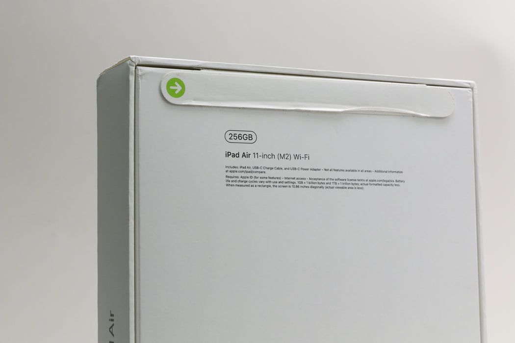 Brand New! 11" iPad Air M2, 256GB, Wi-Fi Only, Space Gray, MUWG3LL/A