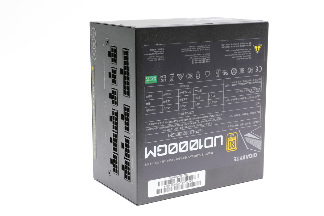 Gigabyte UD1000GM 1000W Modular Power Supply, 28200-UD1000G-1USR