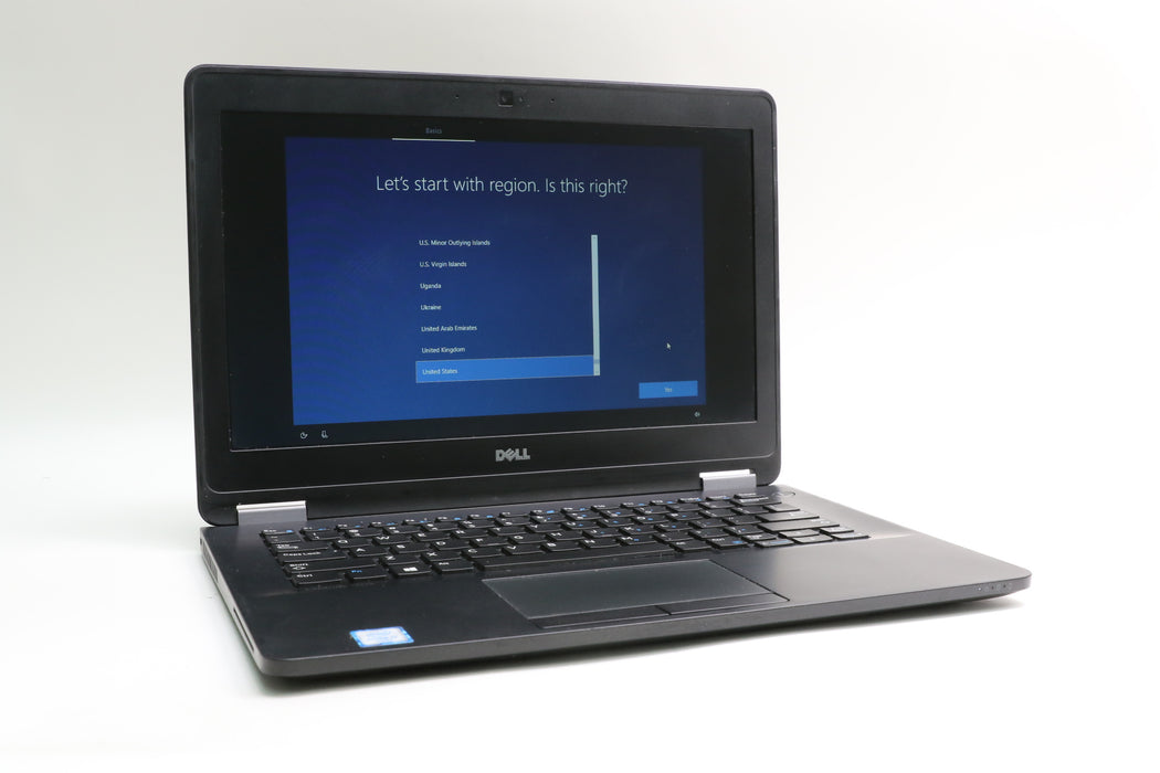 100%BATT 12" Dell Latitude E7270, i7-6600U, 8GB, 256GB SSD