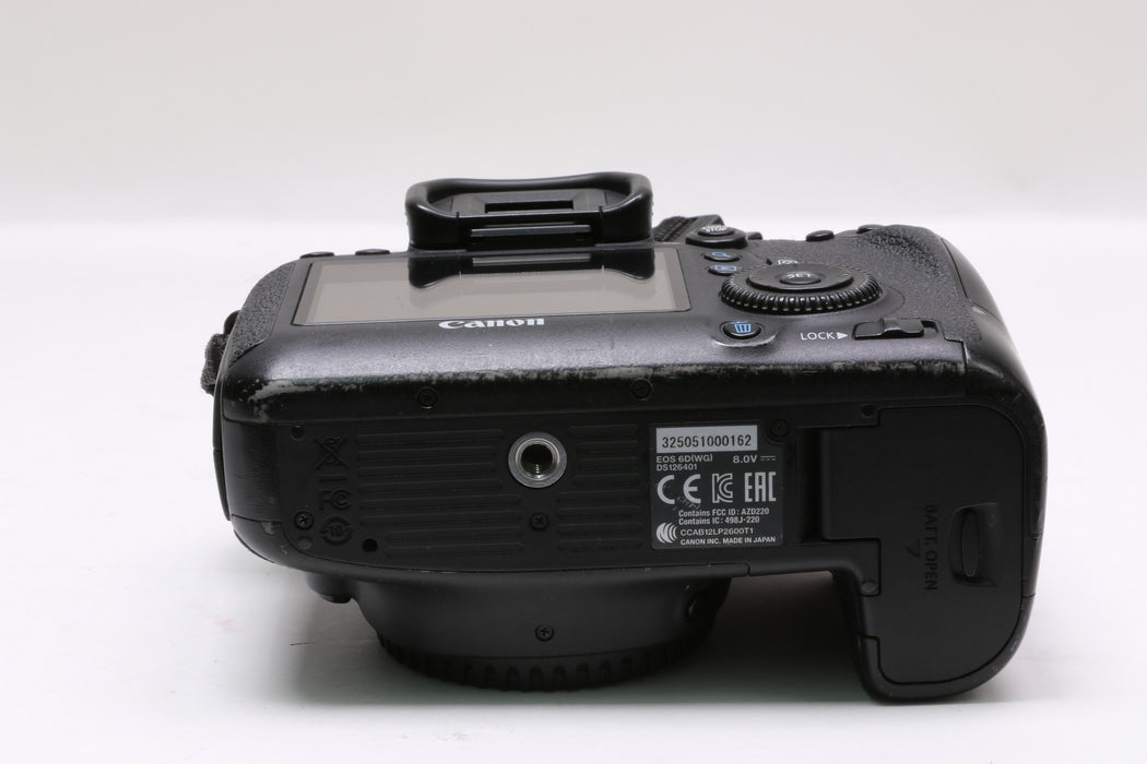 Canon EOS 6D 20.2MP Digital SLR Camera - Black w/ EF 24-105mm f3.5-5.6 IS STM Lens