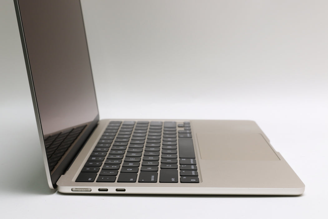 13" 2022, Macbook Air, MLY13LL/A, 3.49 GHz Apple M2, 8GB, 256GB SSD, 8C