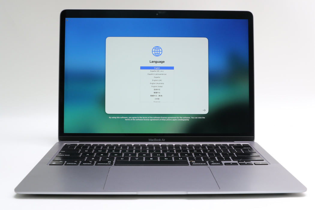 13" QHD+ 2020, MacBook Air, MGN63LL/A, 3.20 GHz Apple M1, 8GB, 256GB SSD