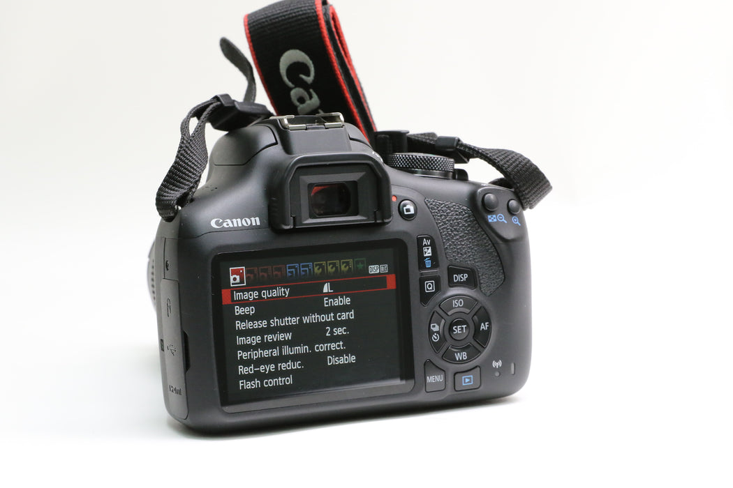 Canon EOS 2000D w/18-55mm f/3.5 & 55-250MM EFS f/4 IS II