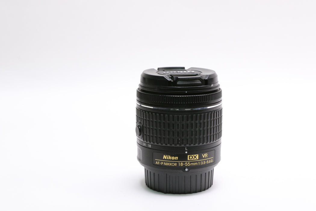 Nikon D3400 DSLR Camera w/ Nikon AF-P DX Nikkor 18-55mm f/3.5-5.6G VR Lens!