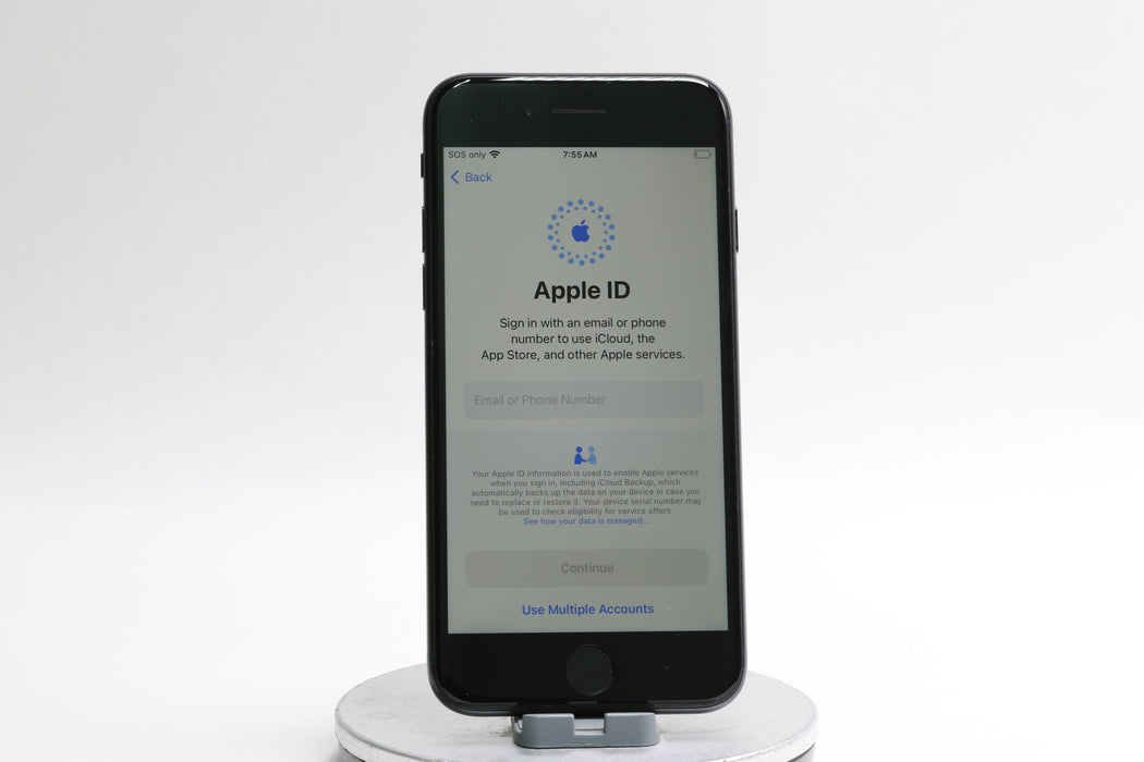 Apple iPhone SE 3rd Gen, 64GB, US Sprint/T-Mobile Locked Policy, Midnight, MMX53LL/A — photo 2 of 14
