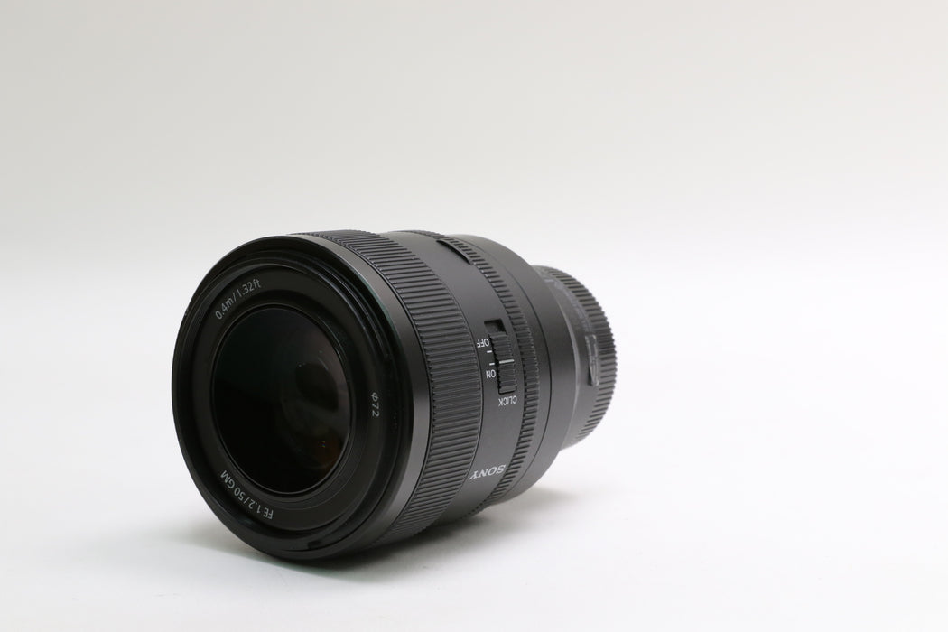 Sony FE 50mm f/1.2 GM Lens w/ Case!