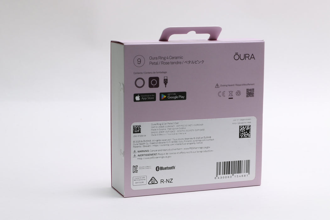 Brand New! Oura Ring 4 Ceramic Petal - Size 9 (JZ90-57459-09) — photo 2 of 3