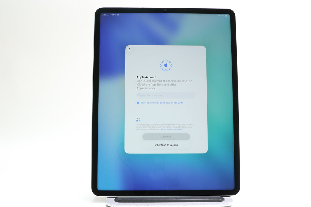 iPad Pro 12.9" M1, 5th Gen, 128GB, Unlocked, Silver, MHNT3LL/A