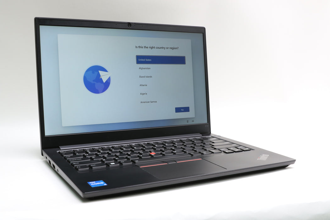 14" Lenovo Thinkpad E14 Gen 2, i5-1135G7, 16GB, 256GB SSD, Touchscreen
