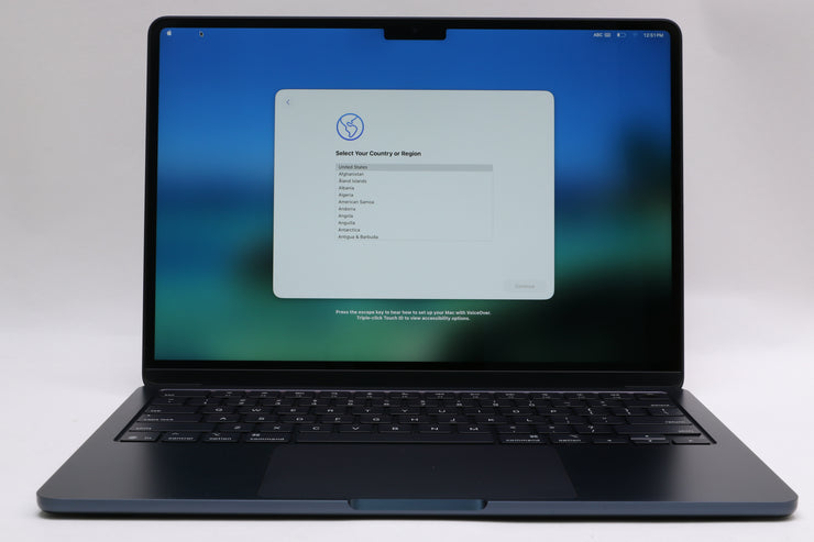 13" 2025, MacBook Air, MW123LL/A, Apple M4, 16GB, 256GB SSD, 8C