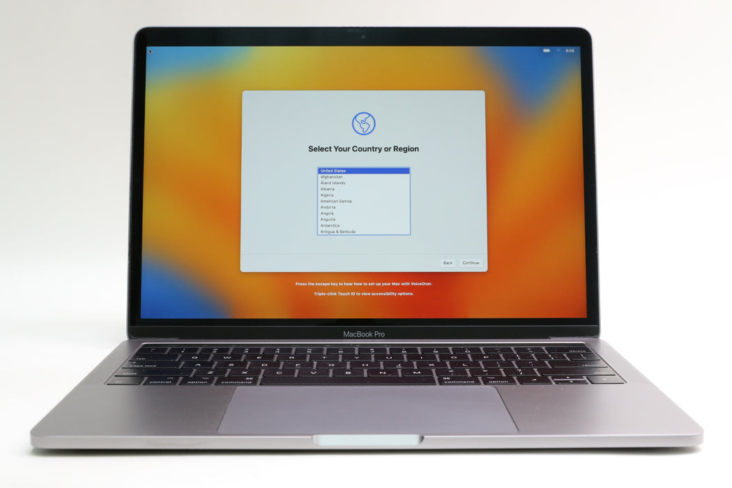 13" 2017, MacBook Pro, MPXV2LL/A, i5-7267U, 8GB, 256GB SSD