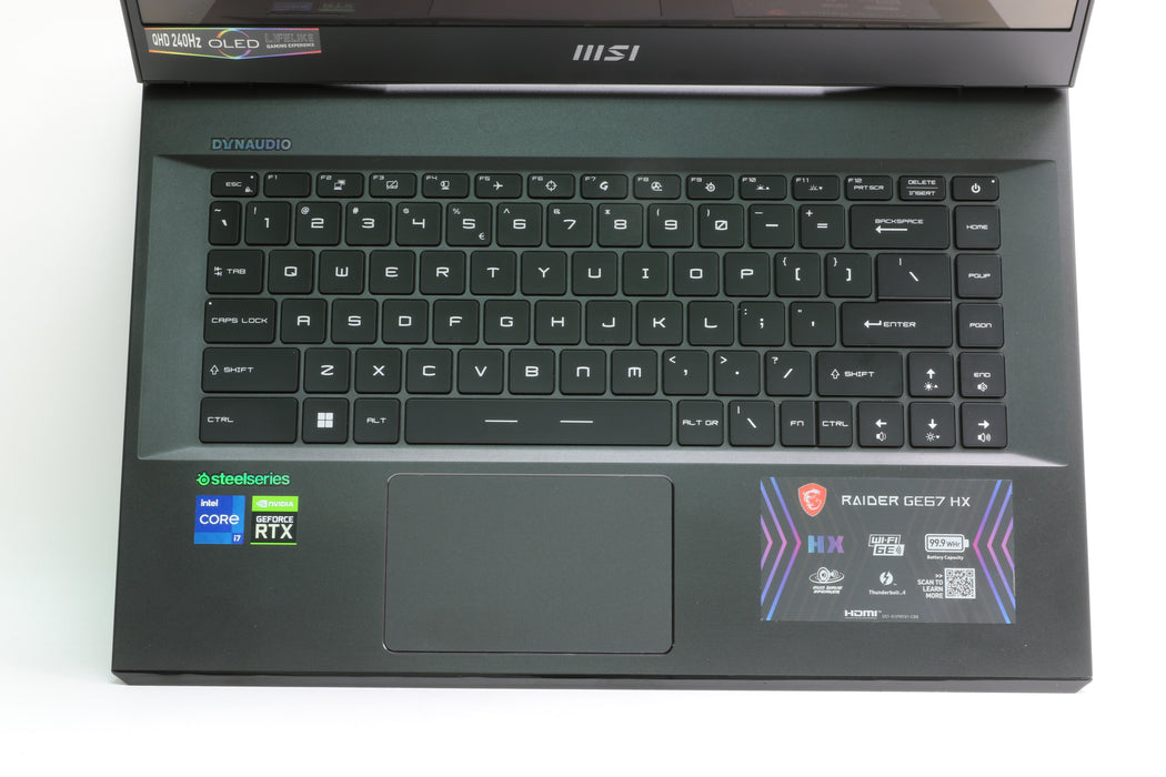 15.6" MSI Raider Ge67hx 12ugs, i7-12800HX, 16GB, 1TB SSD, RTX 3070 Ti