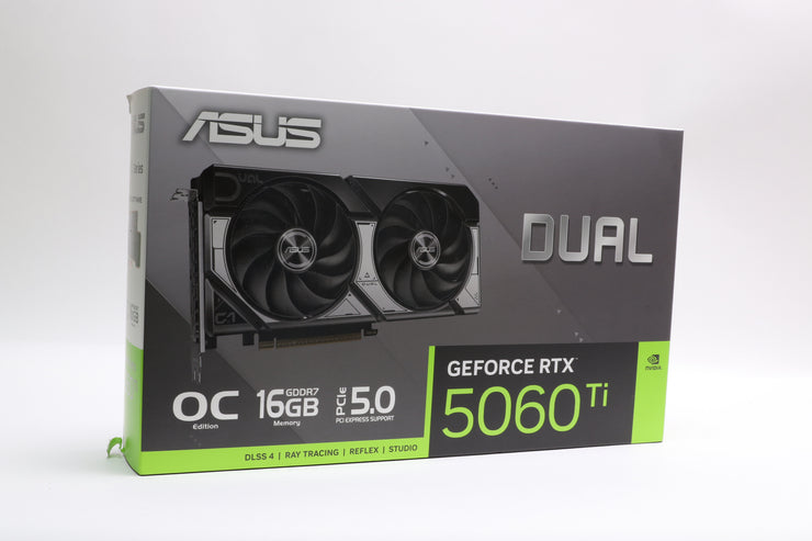 ASUS Dual GeForce RTX 5060 Ti OC Edition 16GB GDDR7