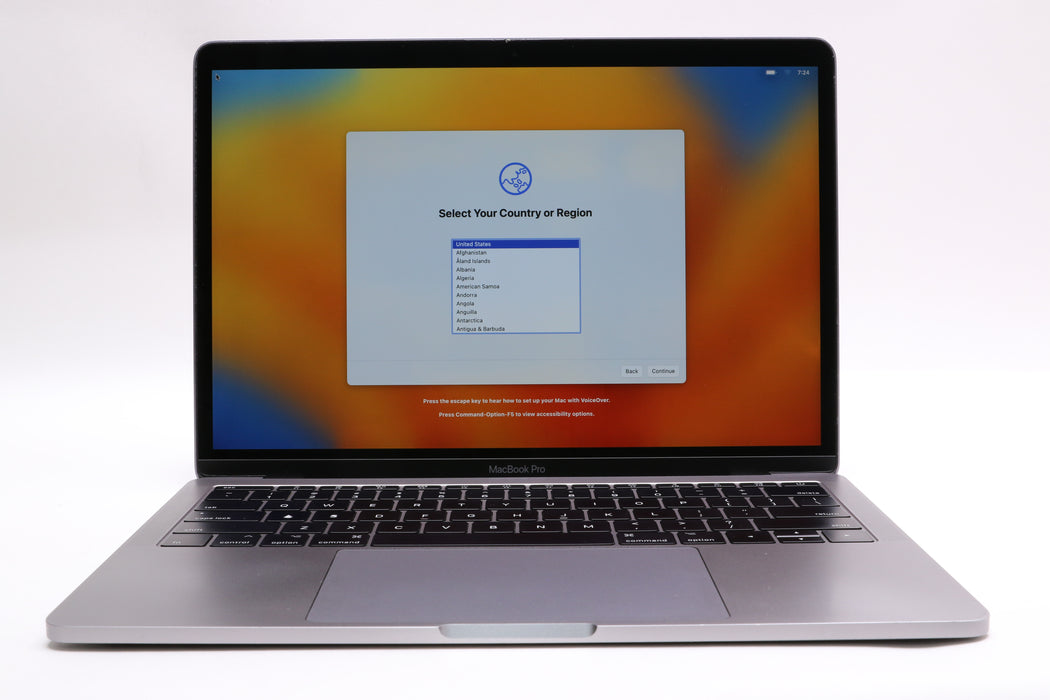 13" QHD+ 2017, MacBook Pro, MPXQ2LL/A, i5-7360U, 8GB, 128GB SSD