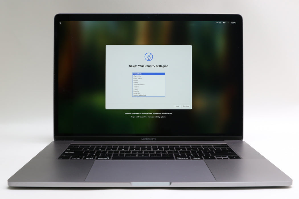 15" 2018, MacBook Pro, BTO, i9-8950HK 2.90GHz, 32GB, 512GB SSD, Radeon Pro 560X