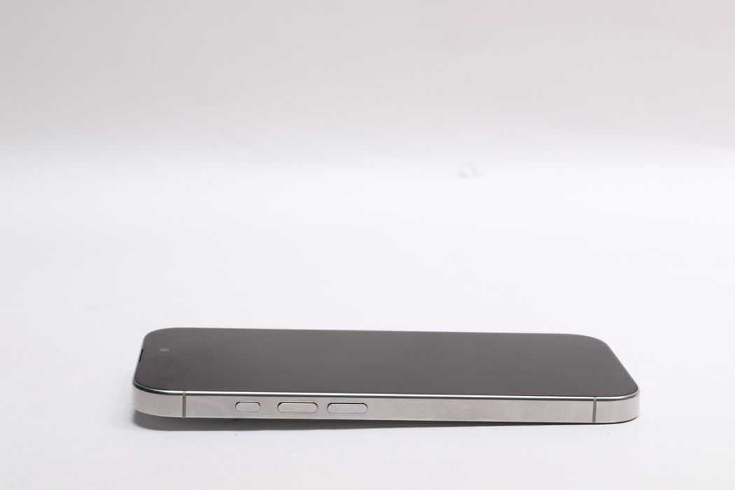 Apple iPhone 16 Pro, 256GB, Unlocked, White Titanium, MYMH3LL/A
