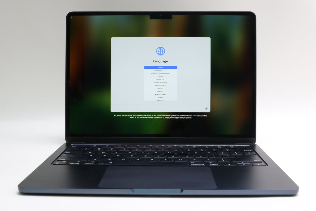 13" 2022, MacBook Air, MLY43LL/A, 3.49 GHz Apple M2, 8GB, 512GB SSD, 10C