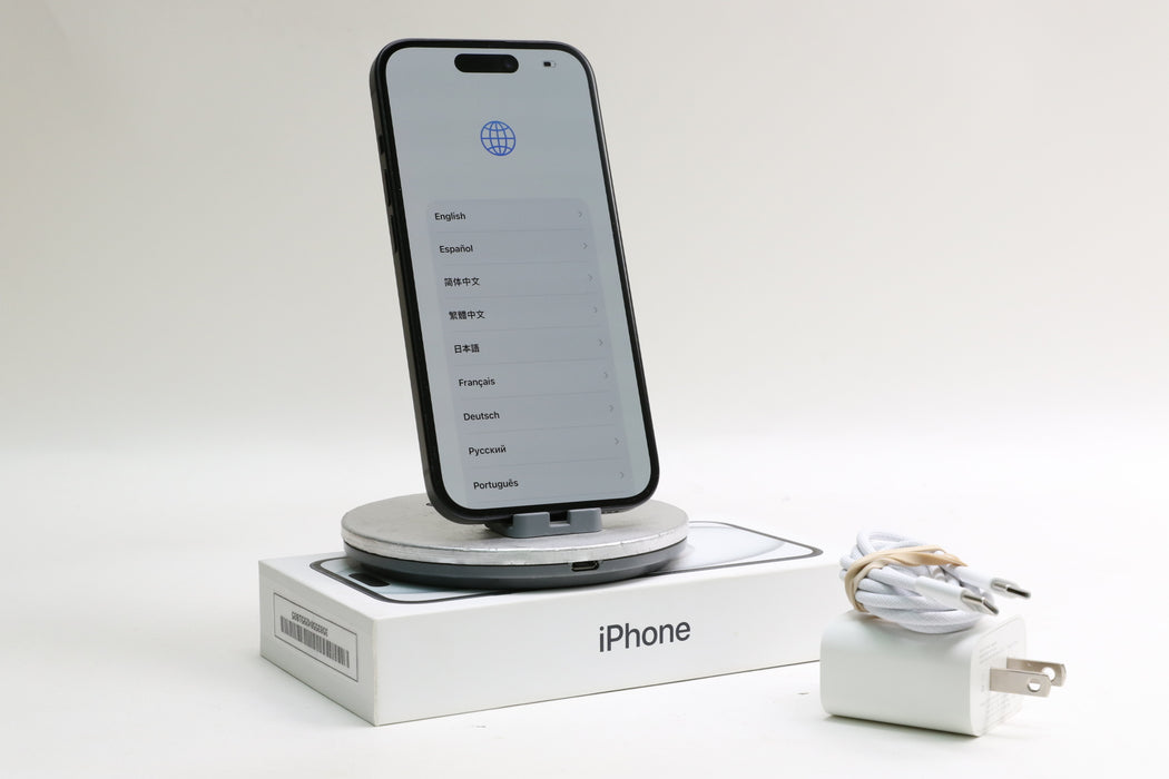 iPhone 15, 256GB, Unlocked, Black, MTM43LL/A