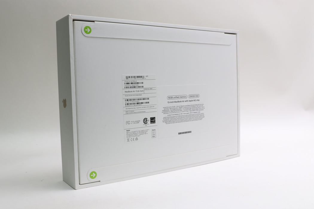 Brand New! 13" 2022, MacBook Air, MC7W4LL/A, Apple M2, 16GB, 256GB SSD, 8C