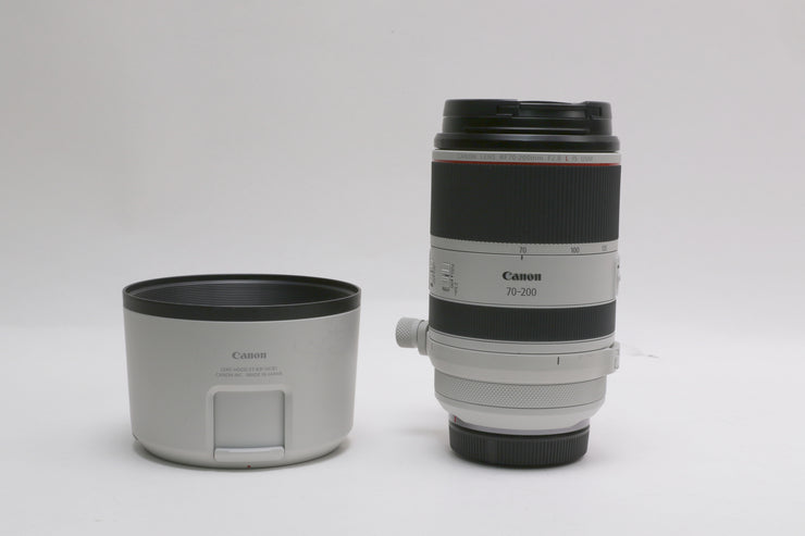 Canon RF 70-200mm f/2.8L IS USM Lens w/ Hood and Tripod Foot!
