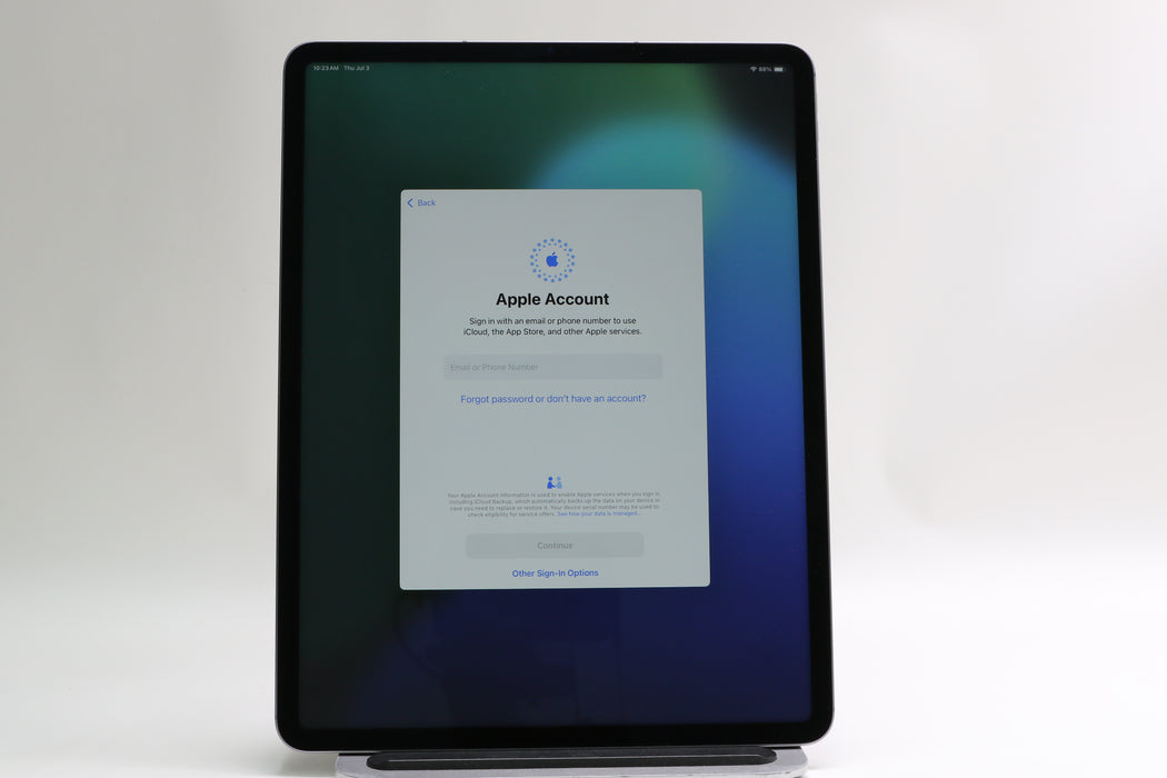 iPad Pro 6th Gen, 128GB, Unlocked, Space Gray, MP5X3LL/A 12.9”